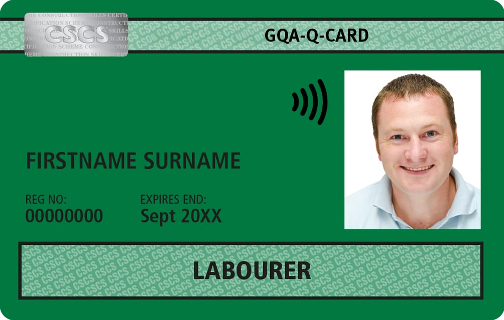 green cscs cards