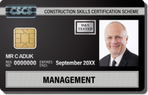 CSCS BLACK MANAGER CARD
