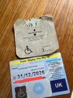 UK Blue Badge Parking Permit