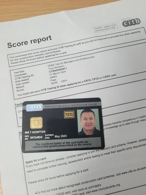 CSCS Black Card benefits