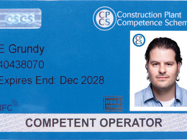 CPCS Blue Competent Operator Card