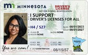 Minnesota driving licence