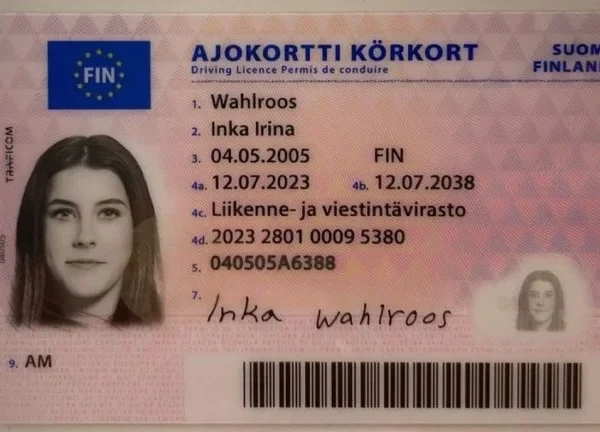 Finland driving licence