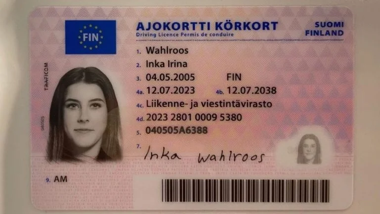 Finland driving licence