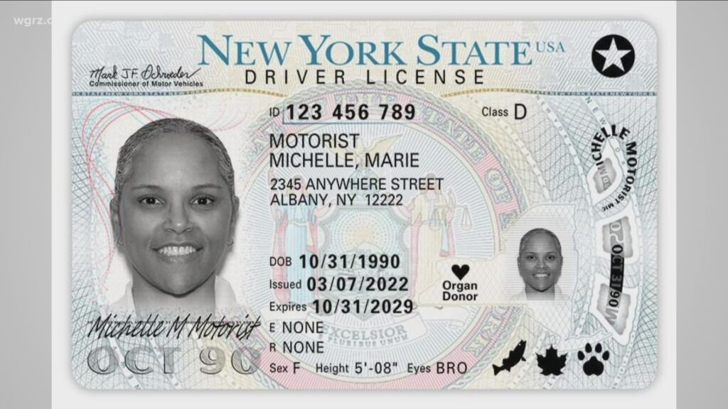 New York driving licence