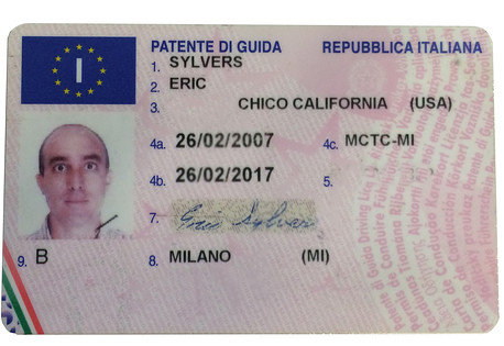Italian driving licence